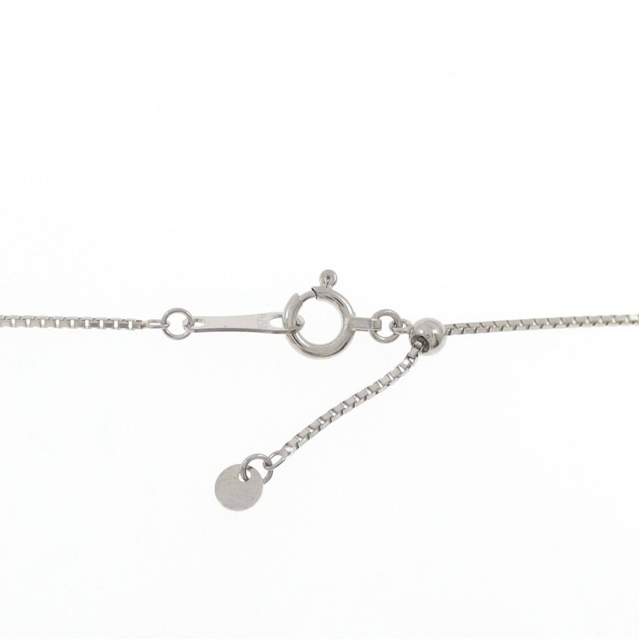 PT900/PT850 ガーネット ネックレス 1.00CT