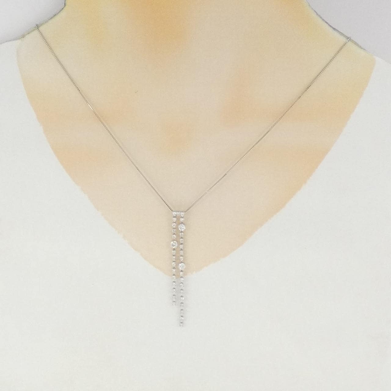 PT850 ダイヤモンド ネックレス 1.00CT