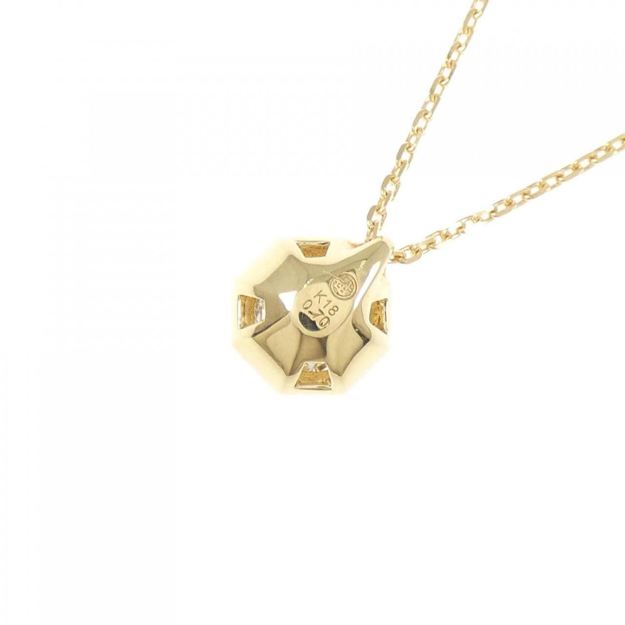 K18YG ダイヤモンド ネックレス 0.70CT