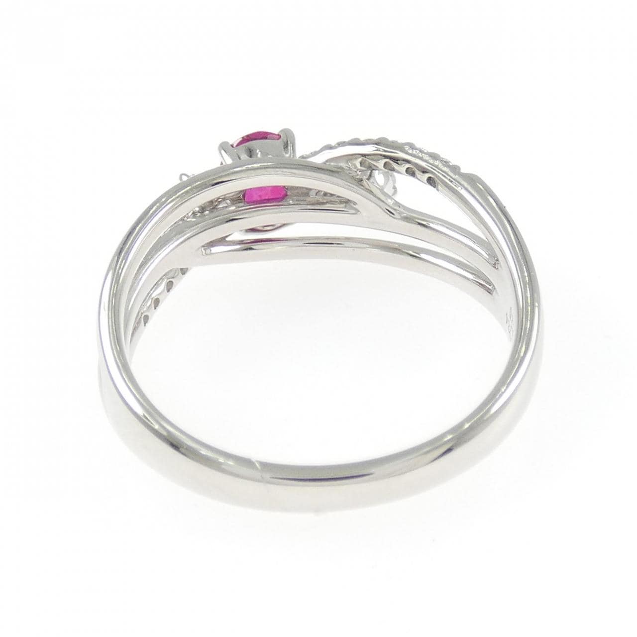 PT900 ルビー リング 0.47CT