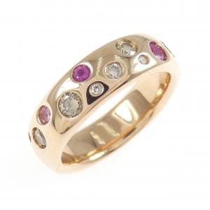 カシケイ サファイヤ リング 0.35CT