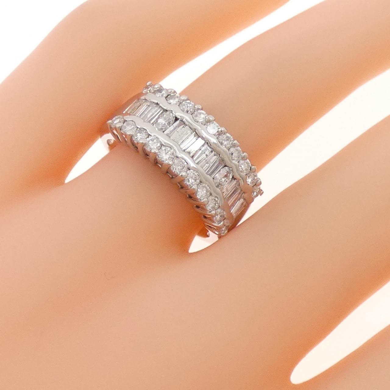 PT900 ダイヤモンド リング 1.35CT