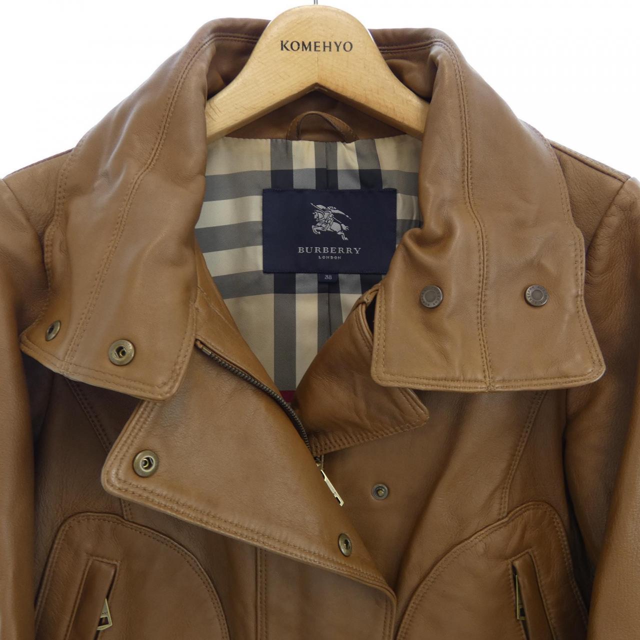 BURBERRY LONDON BURBERRY LONDON LEATHER JACKET