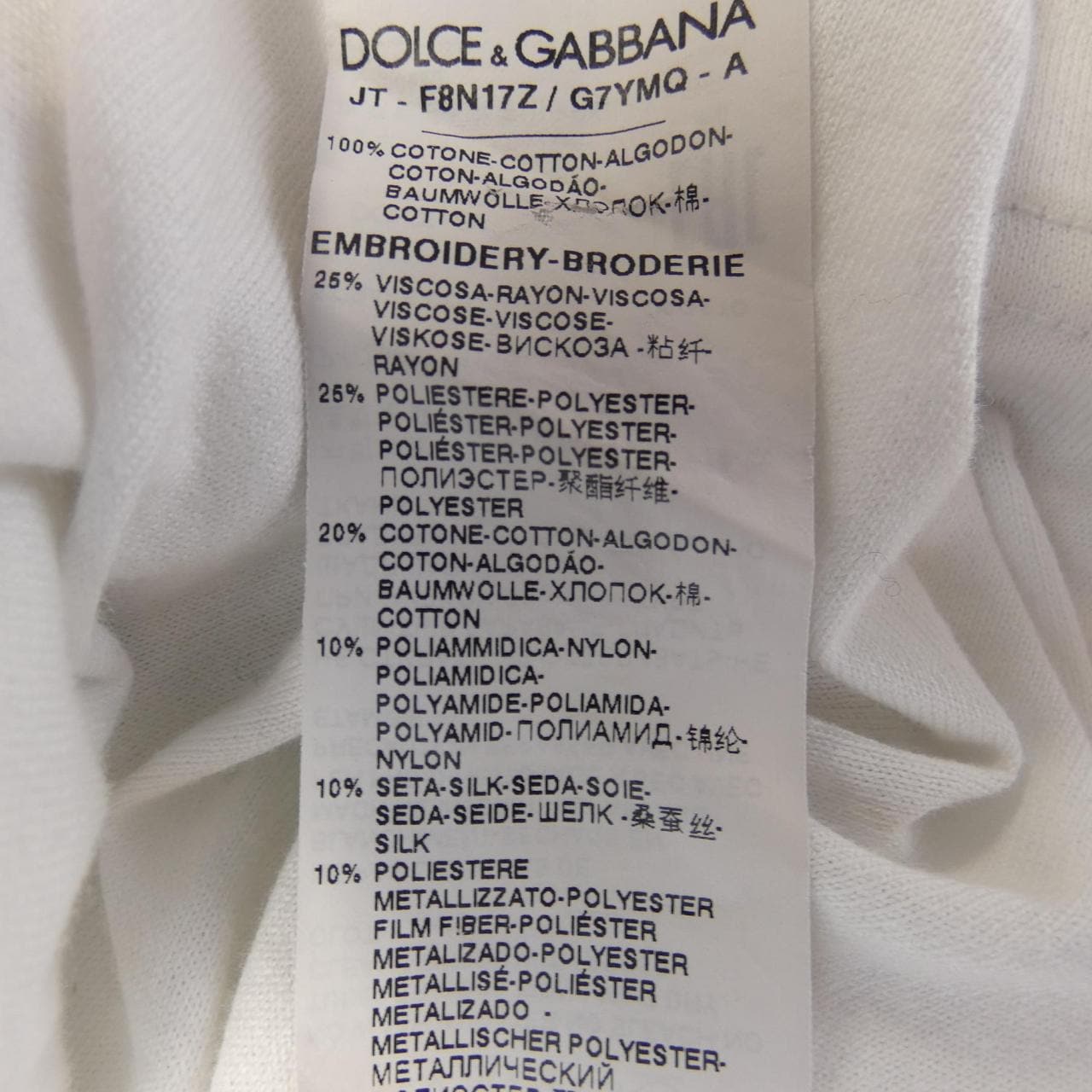 ドルチェアンドガッバーナ DOLCE&GABBANA Tシャツ