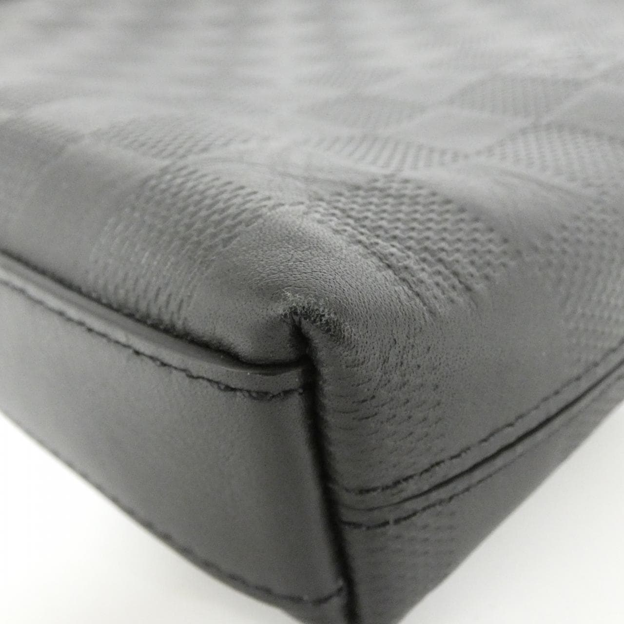 ルイヴィトン ダミエ アンフィニ ポシェット ディストリクト N23355 ショルダーバッグ