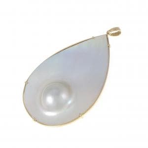 Mabe pearl pendant/brooch