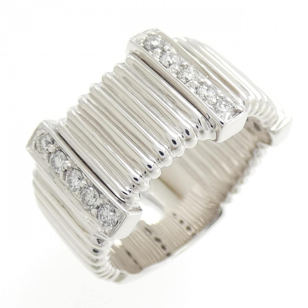 K18WG ダイヤモンド リング 0.33CT