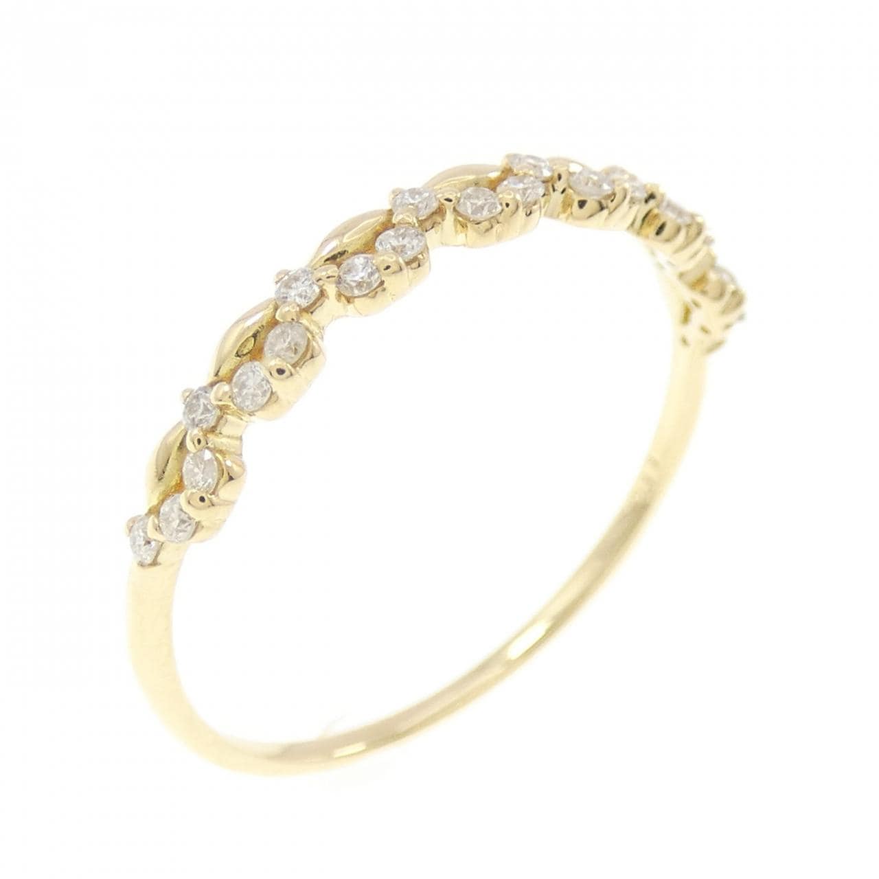 K18YG ダイヤモンド リング 0.11CT
