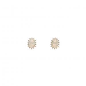 K18YG オパール ピアス