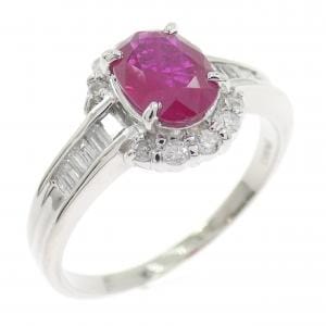 PT900 ルビー リング 1.18CT