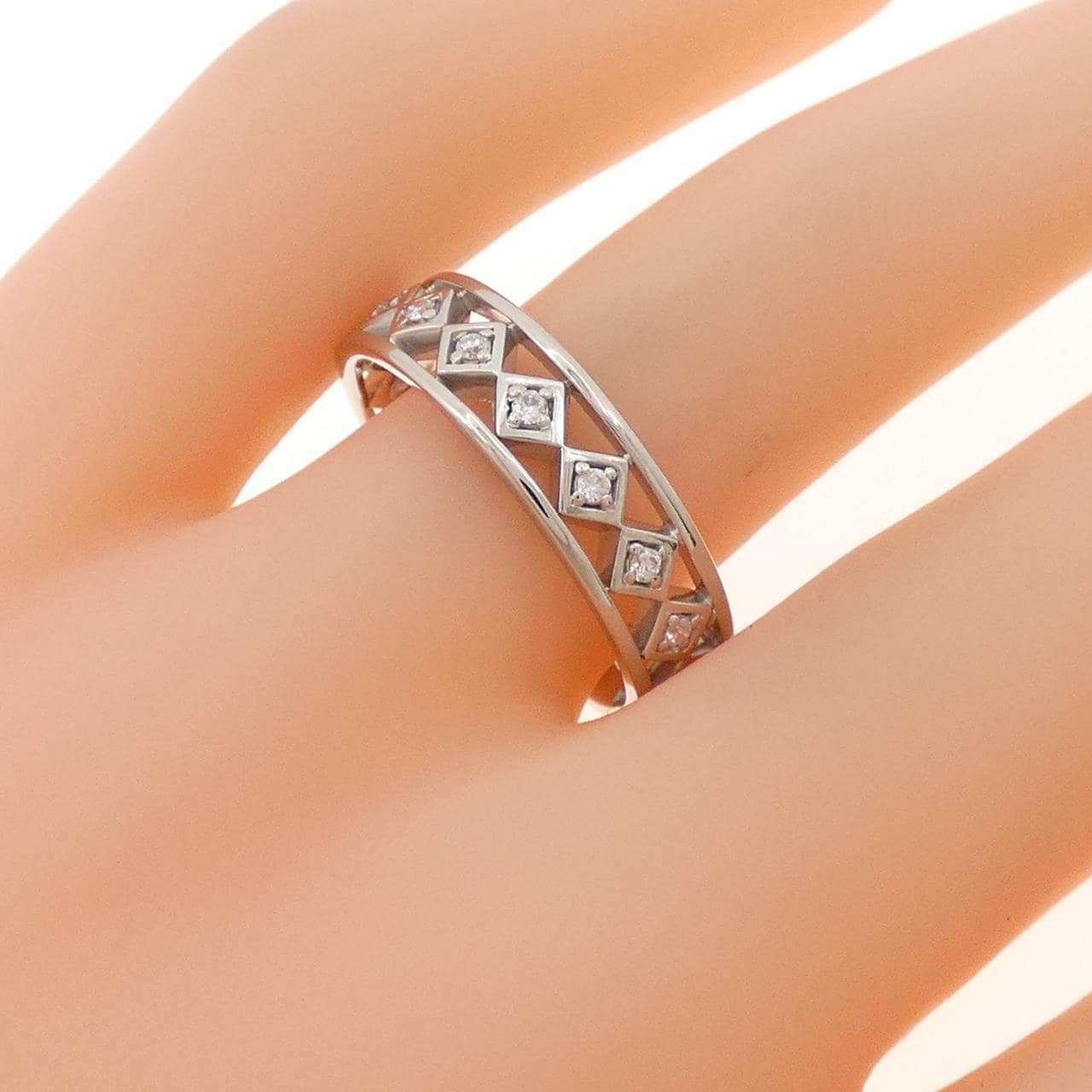 PT900 ダイヤモンド リング 0.11CT