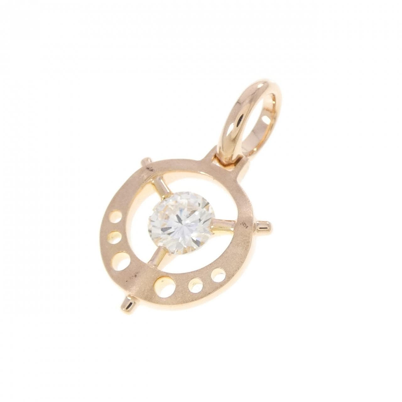 K18PG ダイヤモンド ペンダント 0.502CT