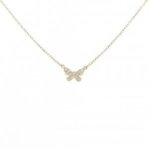 アーカー バタフライ ネックレス 0.06CT