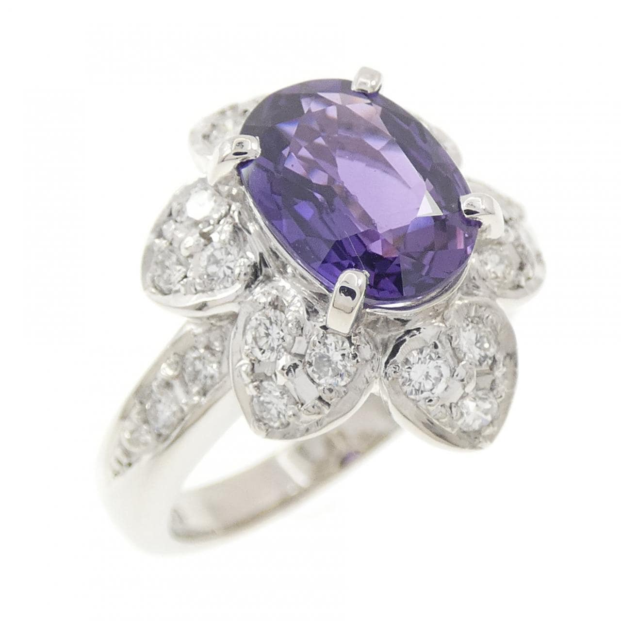 PT900 サファイヤ リング 2.16CT