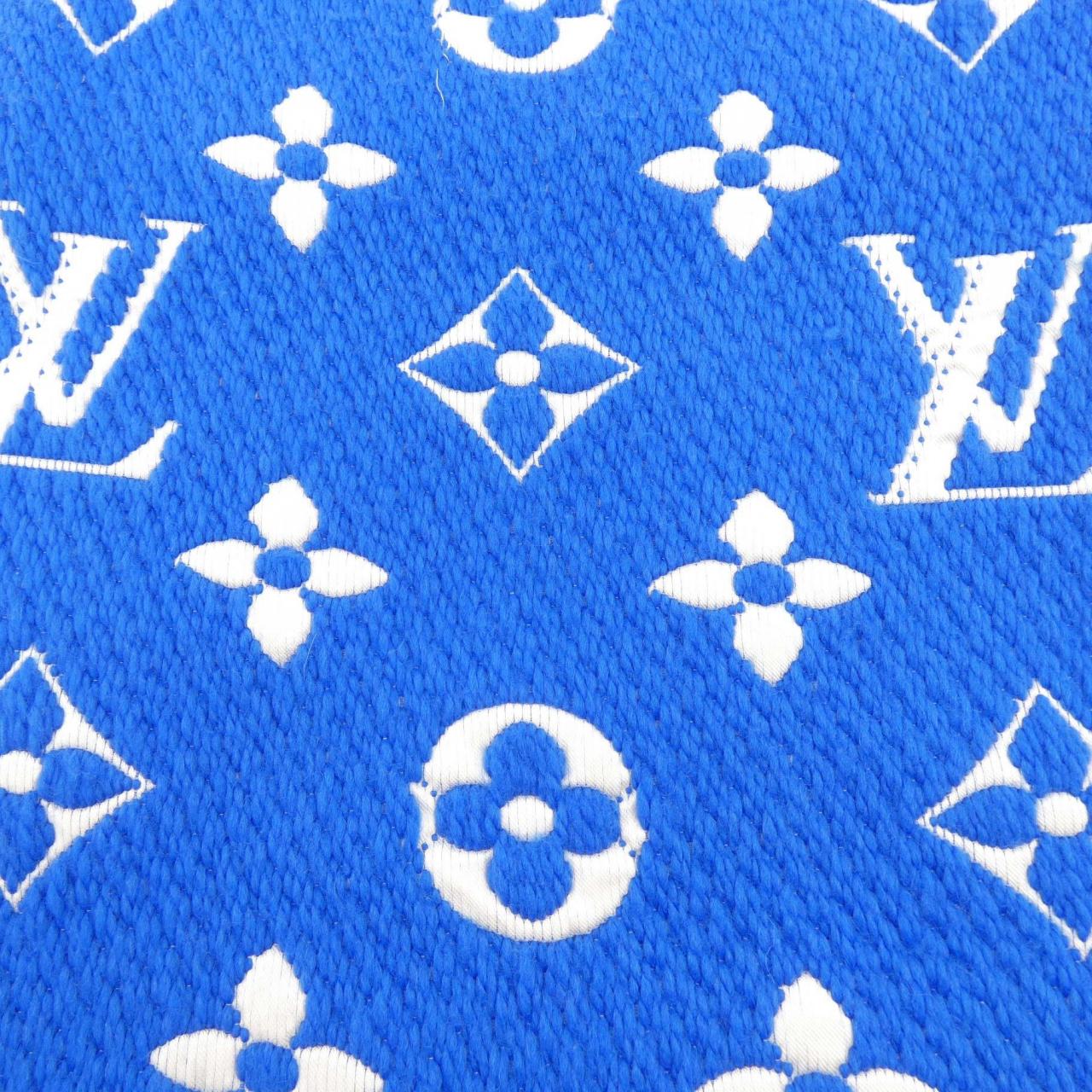 ルイヴィトン LOUIS VUITTON エシャルプ ロゴマニア M71839 MUFFLER