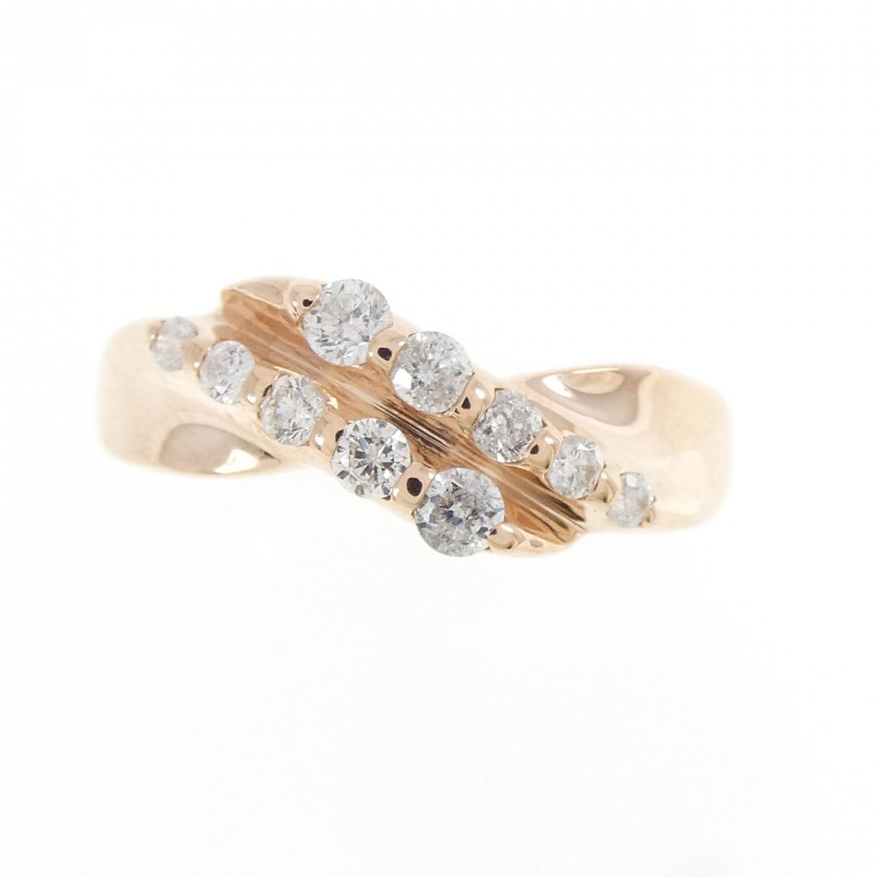 K10PG ダイヤモンド リング 0.30CT
