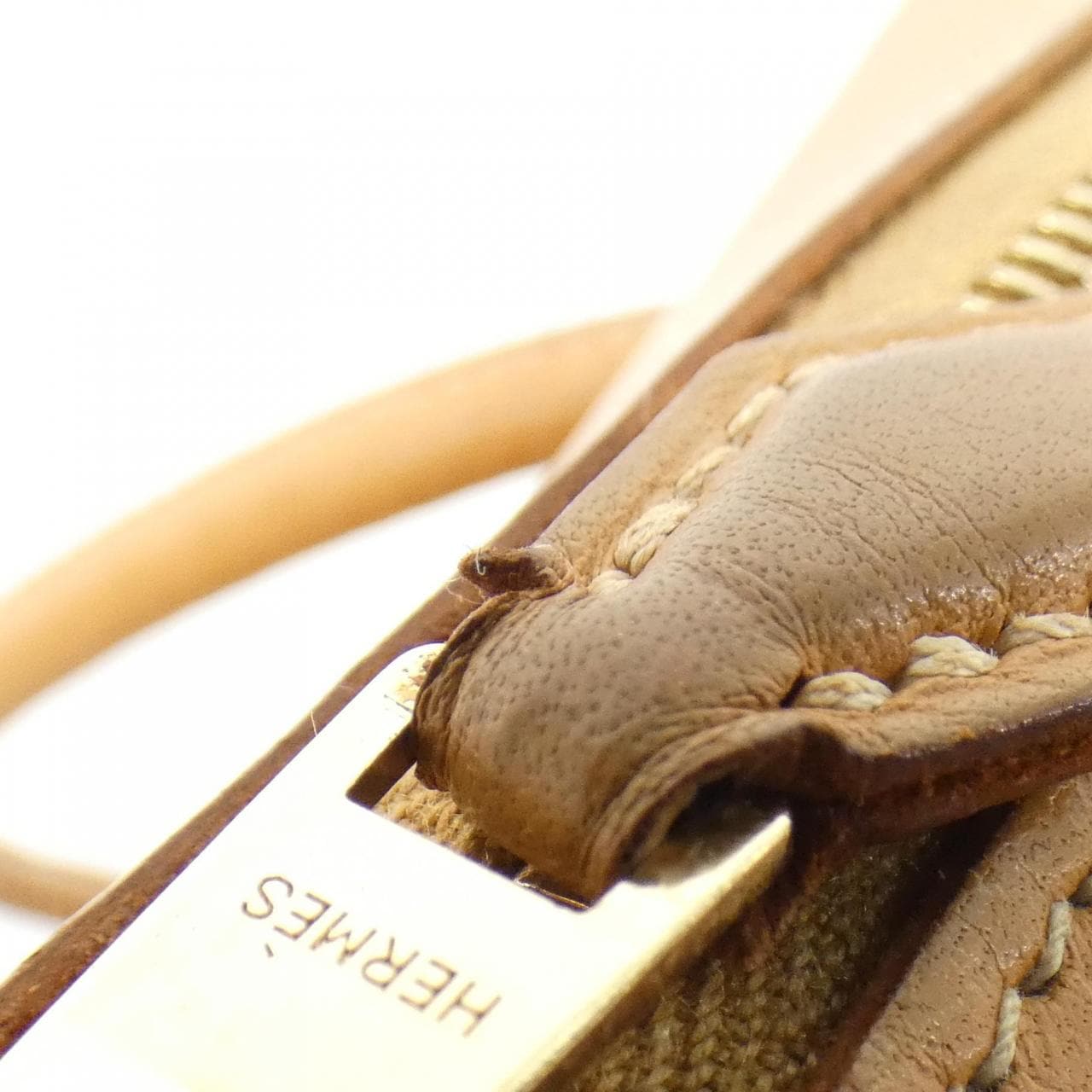 [vintage] HERMES TAN-TAN GM shoulder bag