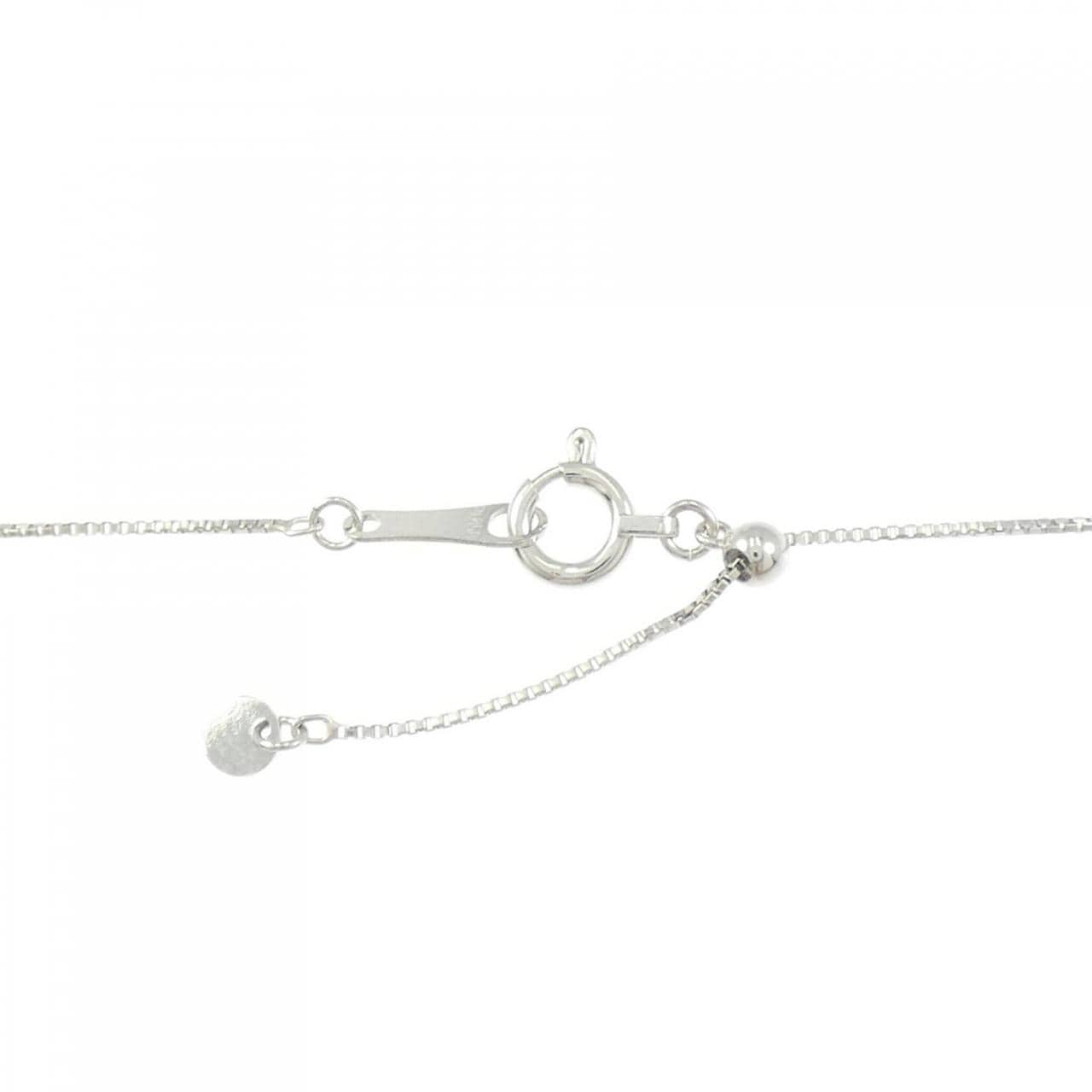 PT900/PT850 ダイヤモンド ネックレス 0.571CT I SI2 ハートシェイプ