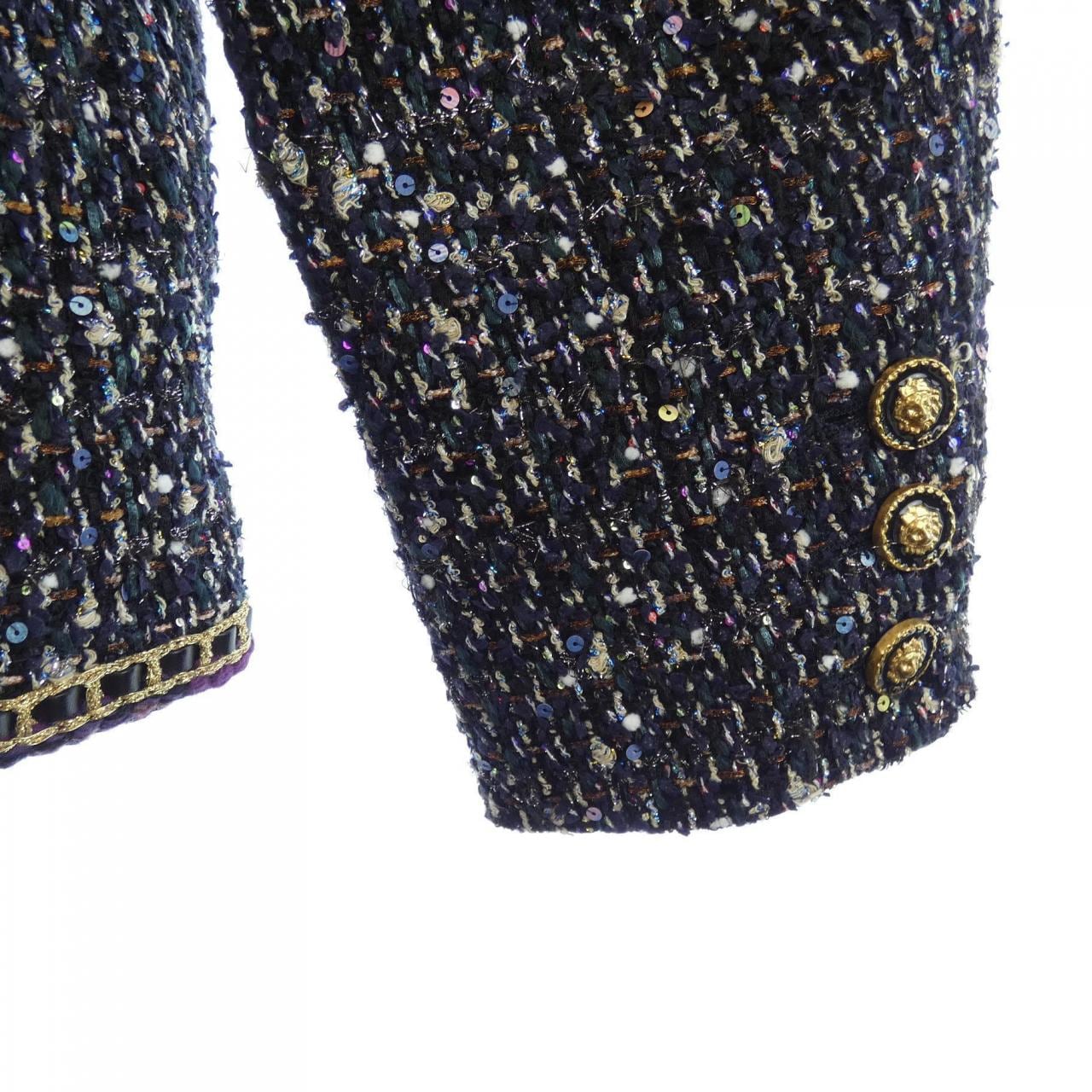 シャネル CHANEL METIERS D'ART LOOK14 P71092V62285 ノーカラージャケット