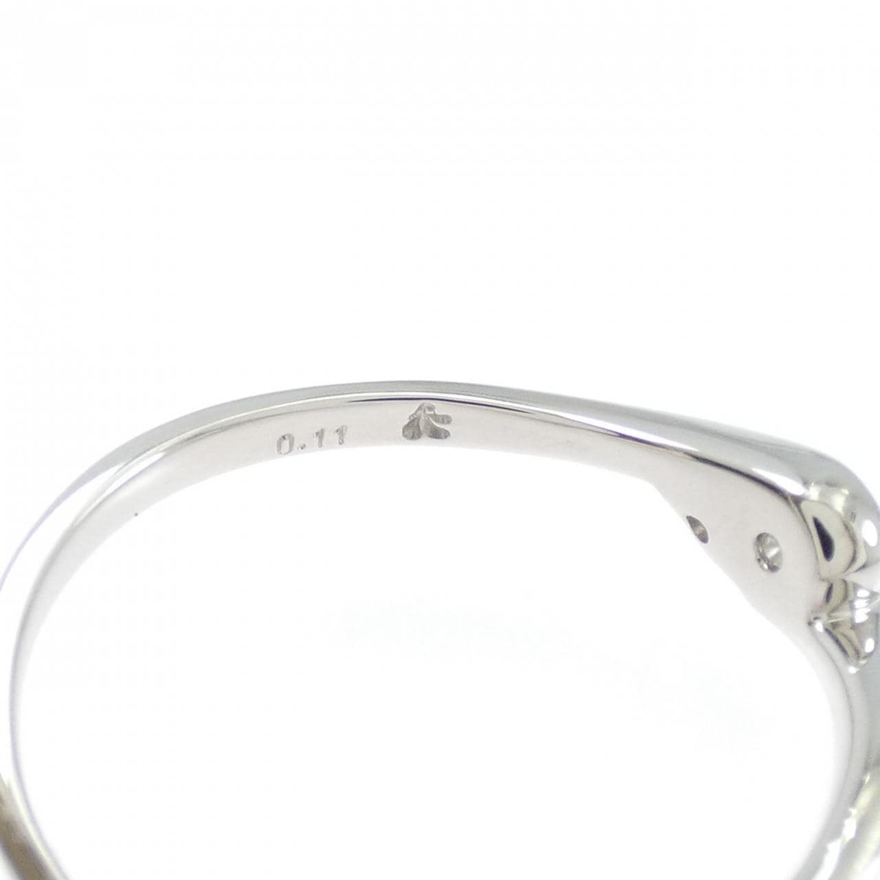 クミキョク ダイヤモンド リング 0.11CT