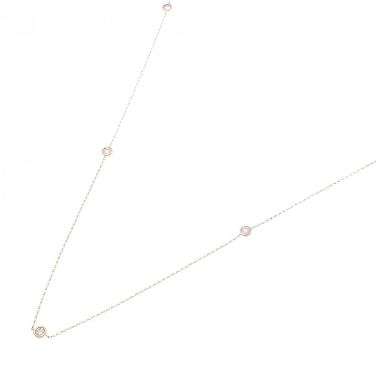 K18YG ダイヤモンド ネックレス 1.00CT