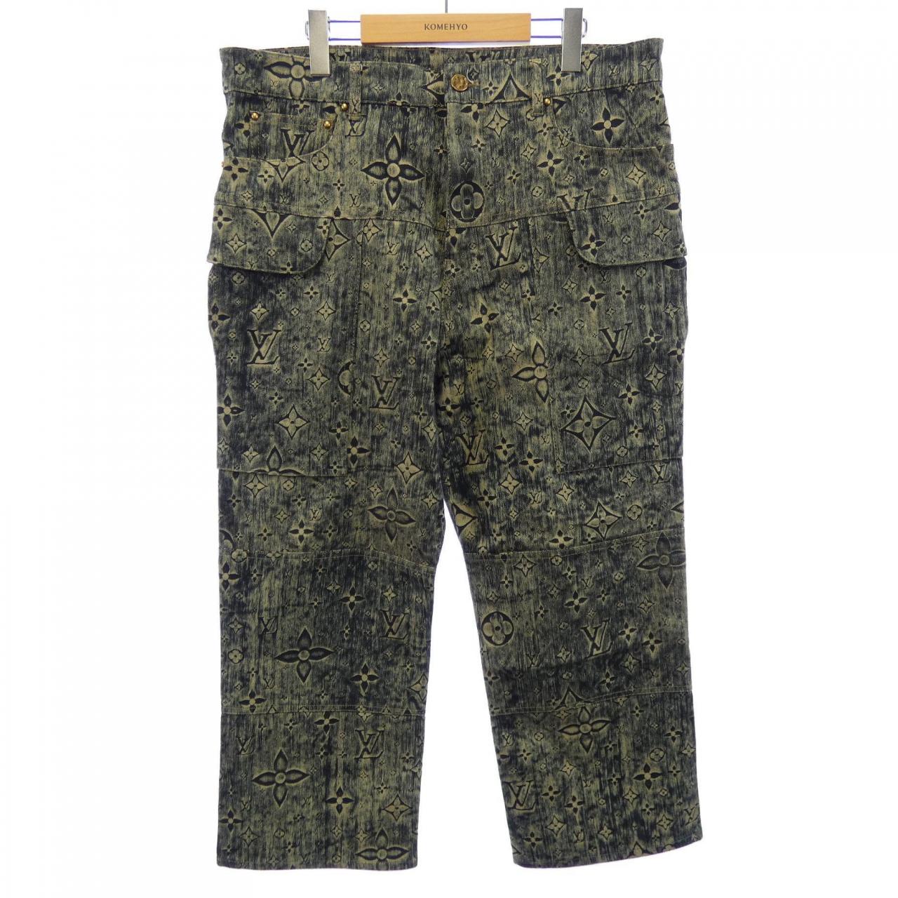 ルイヴィトン LOUIS VUITTON モノグラムテーラードデニムパンツ HOD02WTC6 ジーンズ