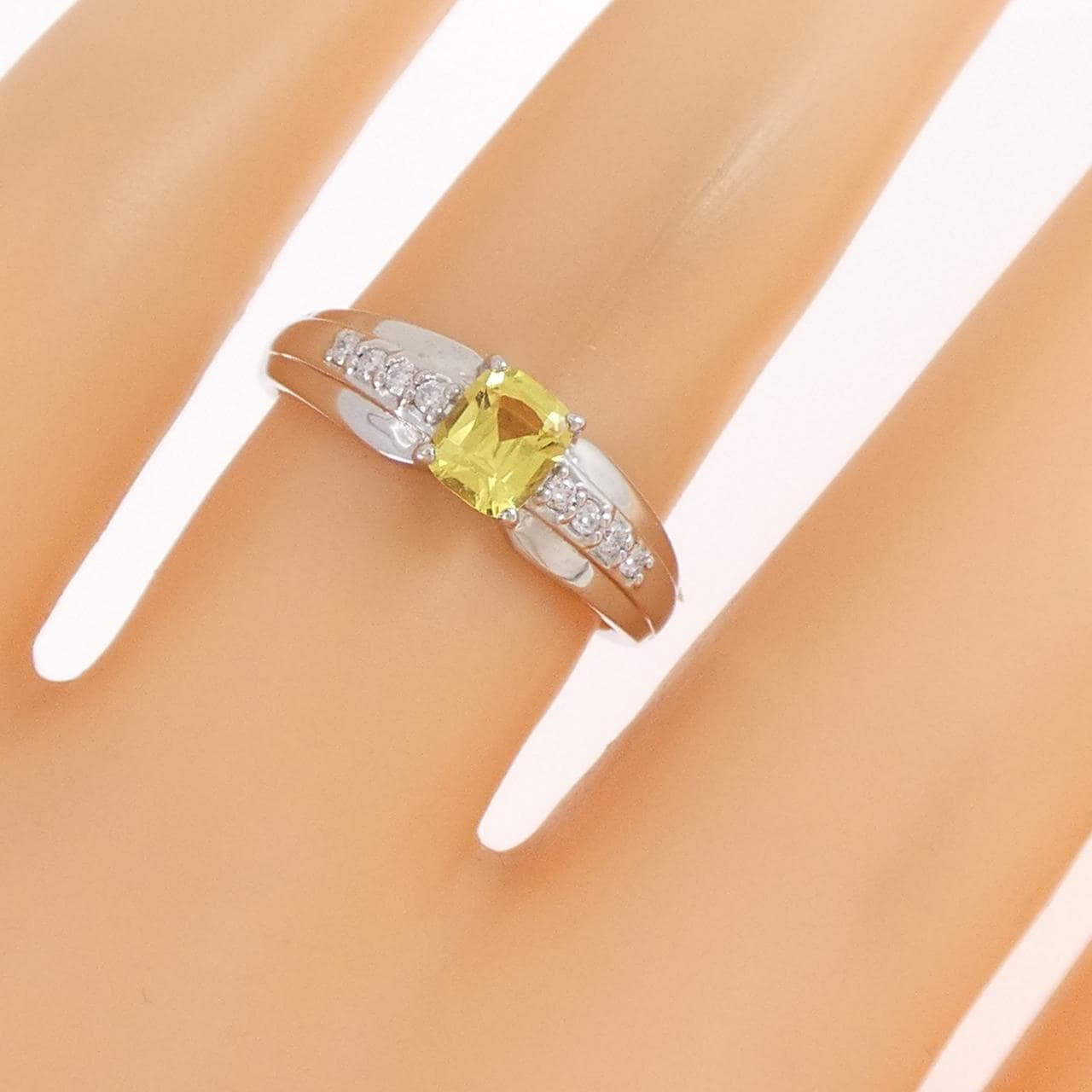 PT900 サファイヤ リング 0.459CT