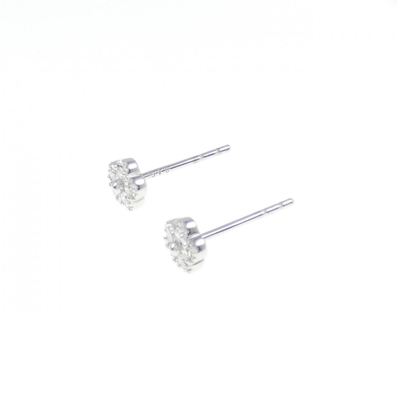 K18WG ダイヤモンド ピアス 0.30ct - www.stedile.com.br