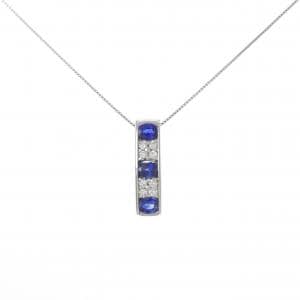 PT900/PT850 サファイヤ ネックレス 0.90CT