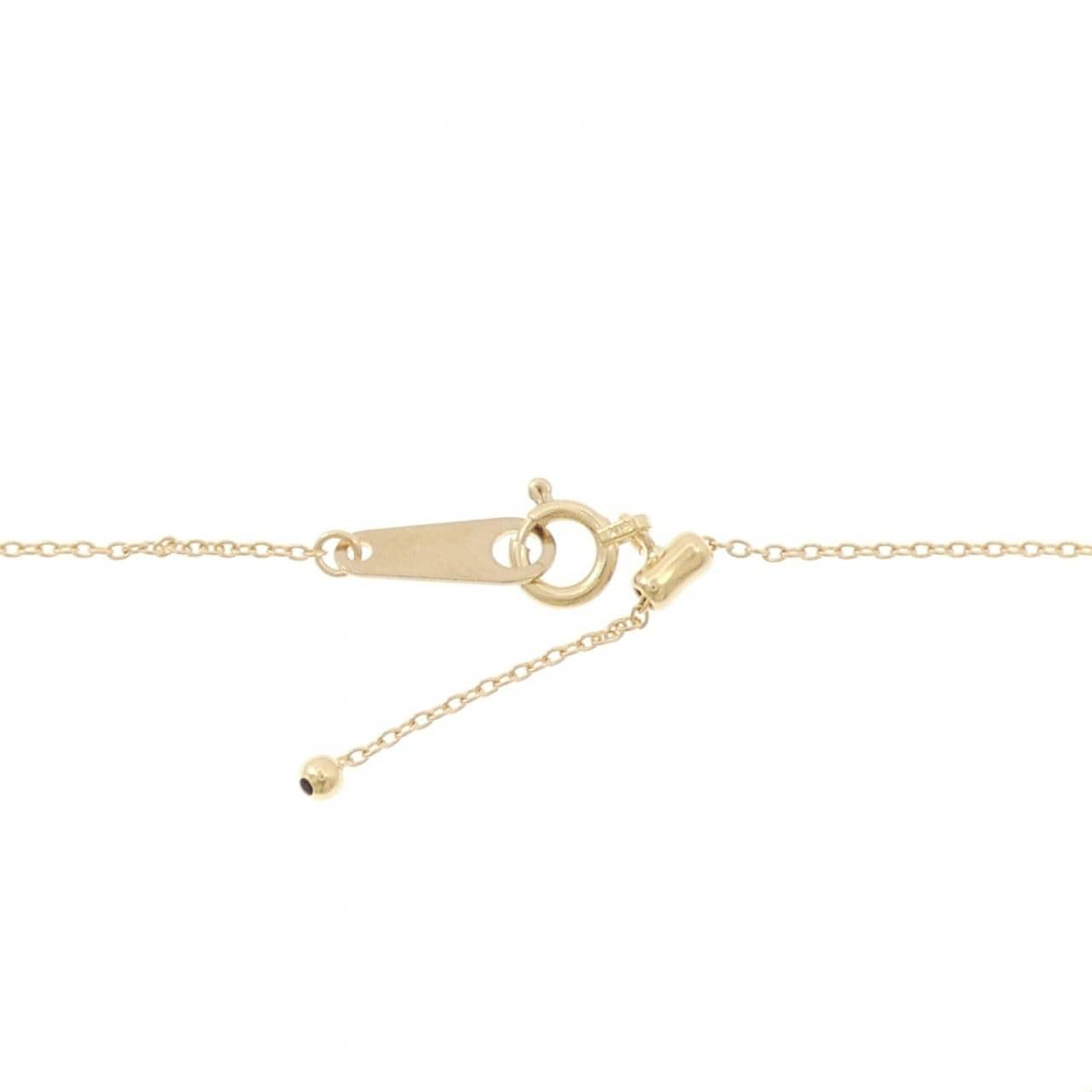 K18YG cross Diamond necklace 1.00CT