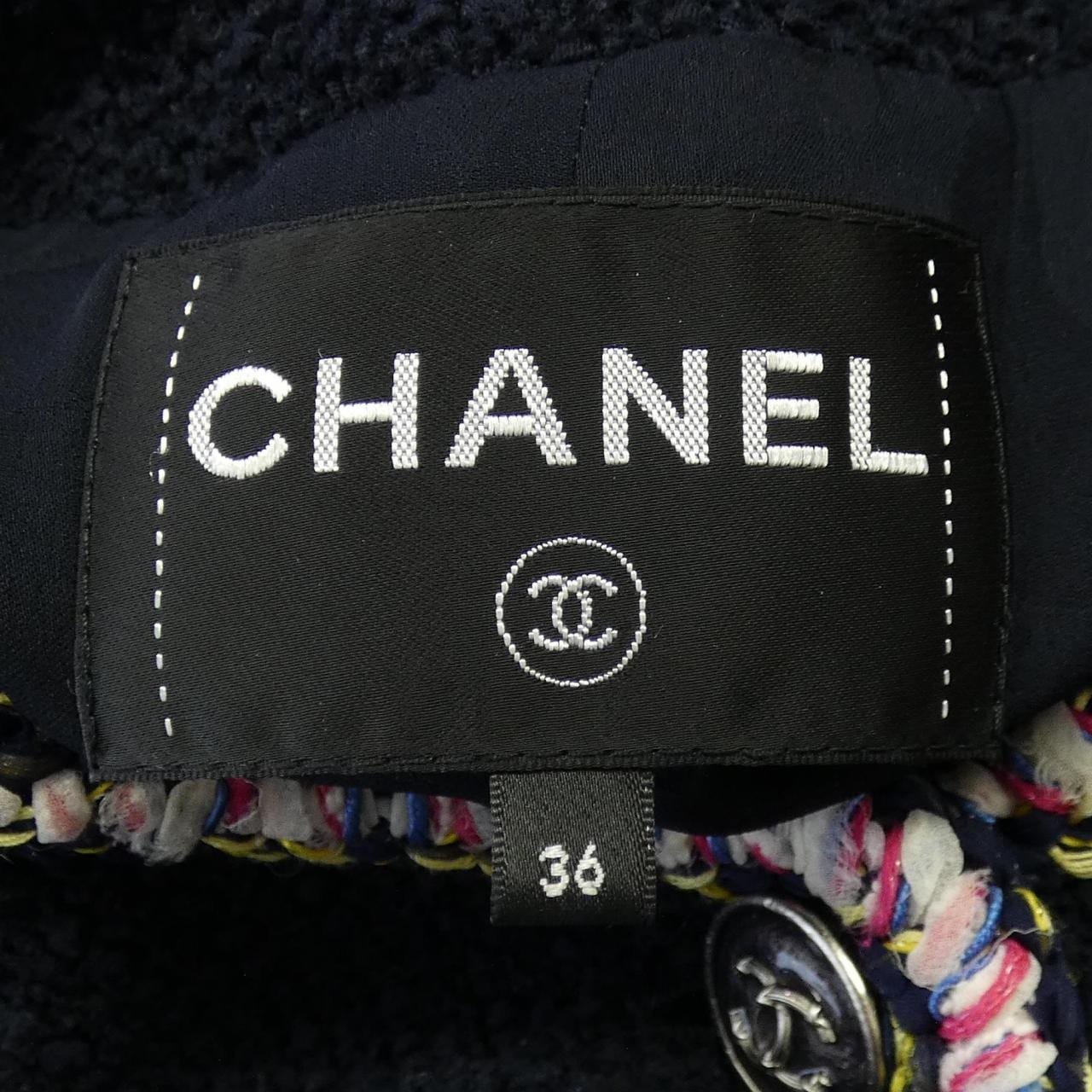 シャネル CHANEL P70074V61614 21P ノーカラージャケット