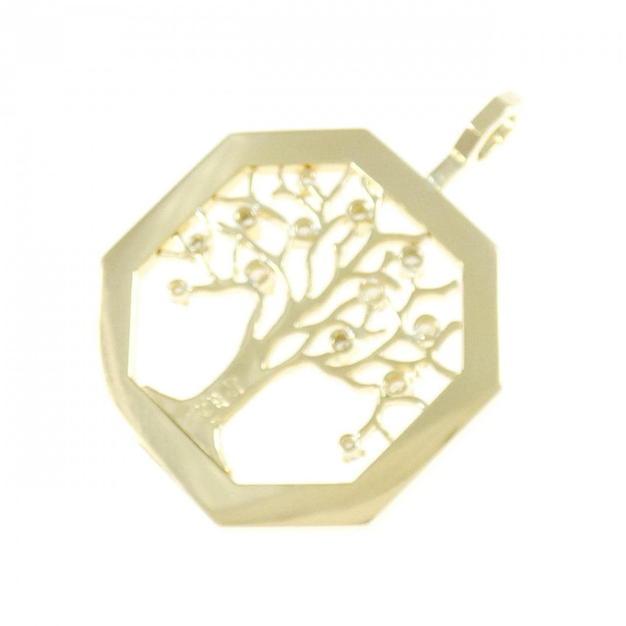 クイーン ダイヤモンド ペンダント 0.48CT
