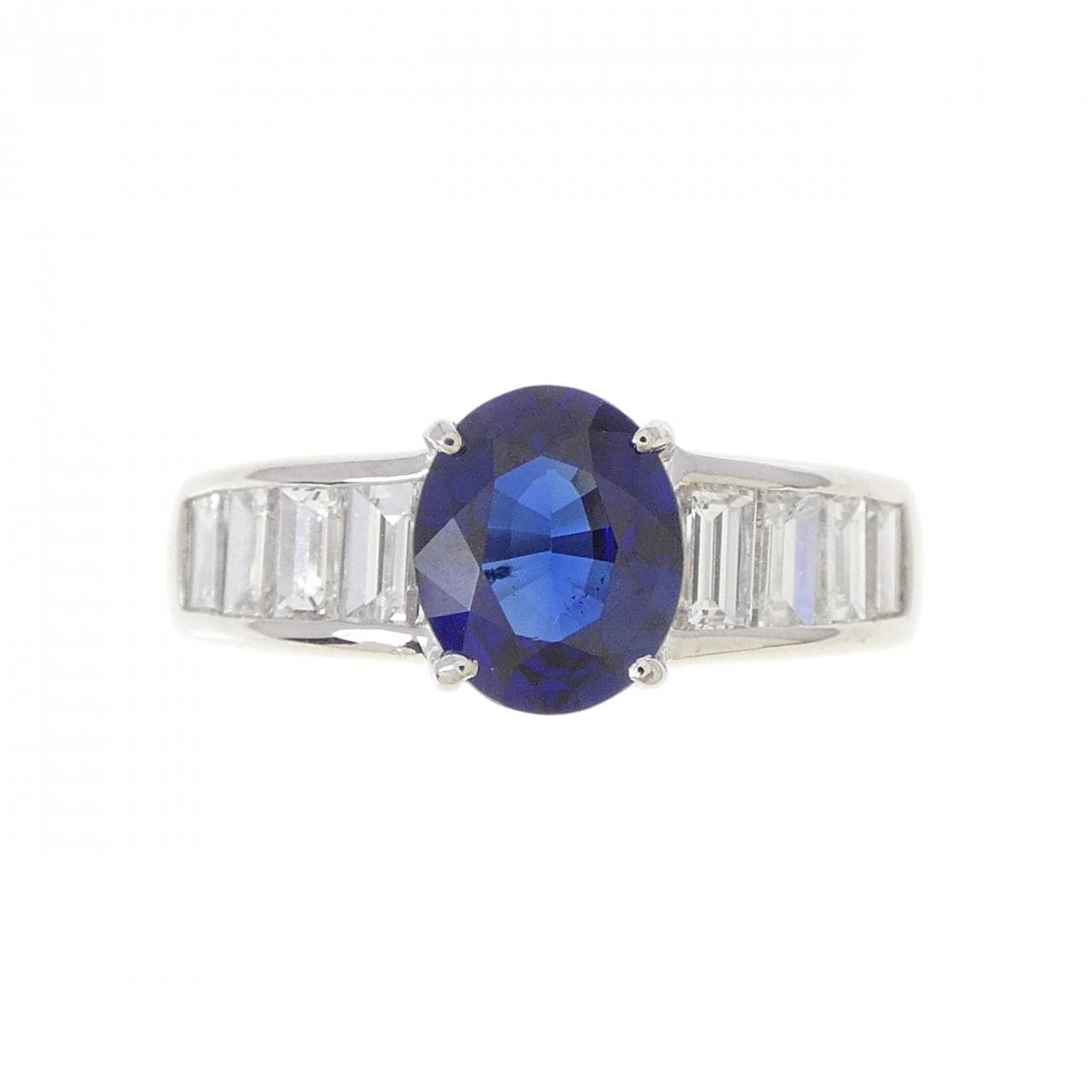 PT900 サファイヤ リング 1.23CT