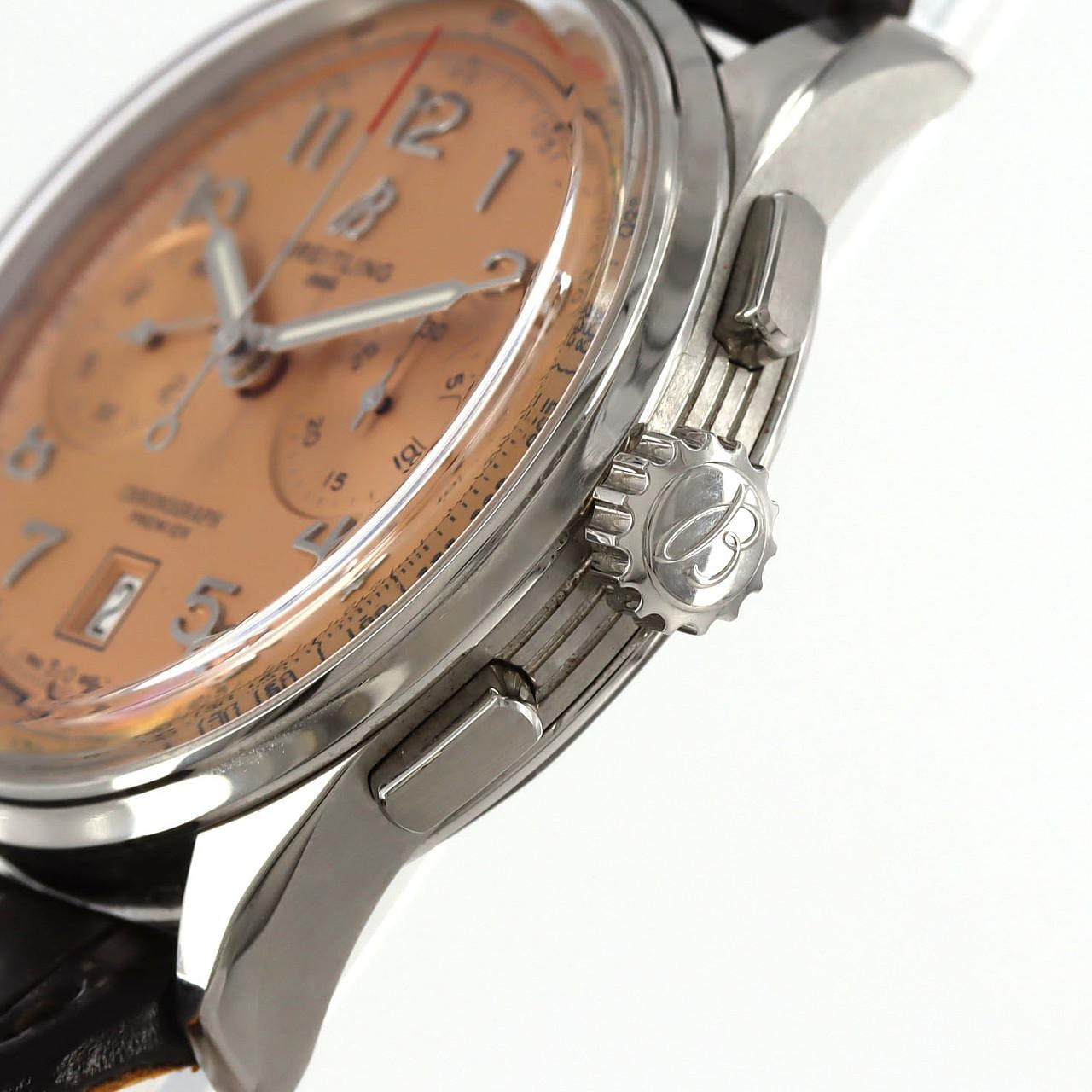 【ノーメンテナンス特価】ブライトリング プレミエB01クロノグラフ42 AB0145/AB0145331K1P1 SS 自動巻