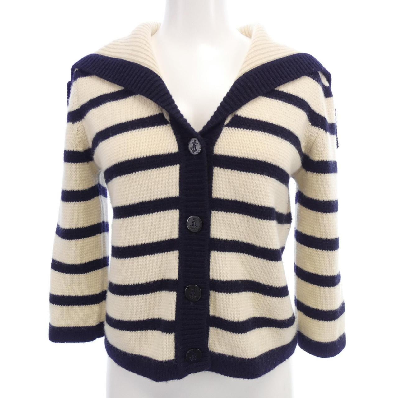 クリスチャンディオール CHRISTIAN DIOR DIOR MARINIERE 224G02AM309 カーディガン