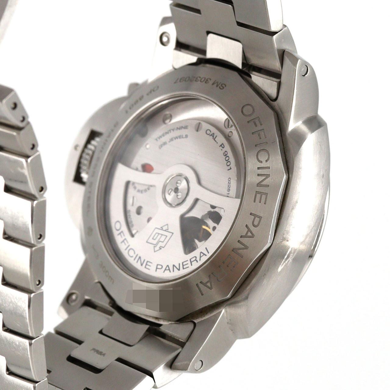 【ノーメンテナンス還元価格】パネライ ルミノール1950 3DAYS GMTパワーリザーブ PAM00329 SS 自動巻