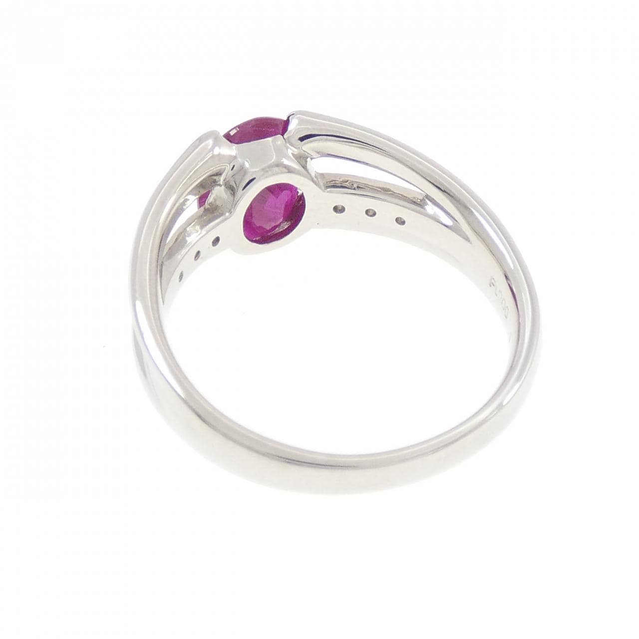 PT900 ルビー リング 1.54CT