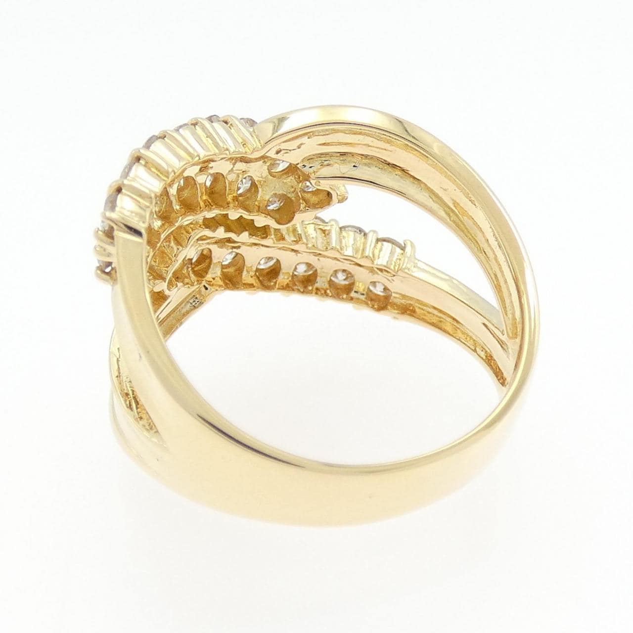 K18YG ダイヤモンド リング 1.00CT