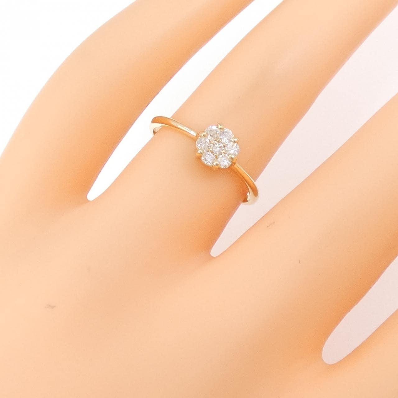[Remake] K18YG Diamond ring 0.20CT