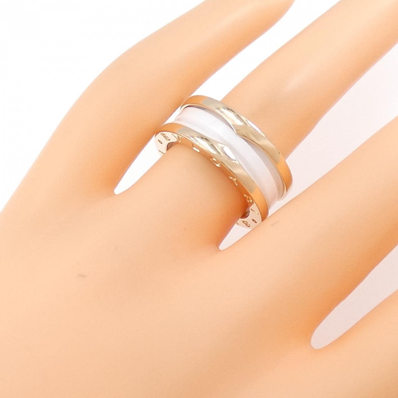 BVLGARI B.zero1 2 band ring