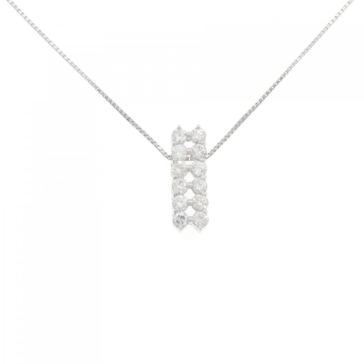 PT900/PT850 ダイヤモンド ネックレス 1.03CT