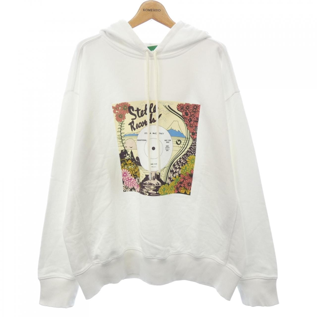ステラマッカートニー STELLA MCCARTNEY レコードフーディ パーカー