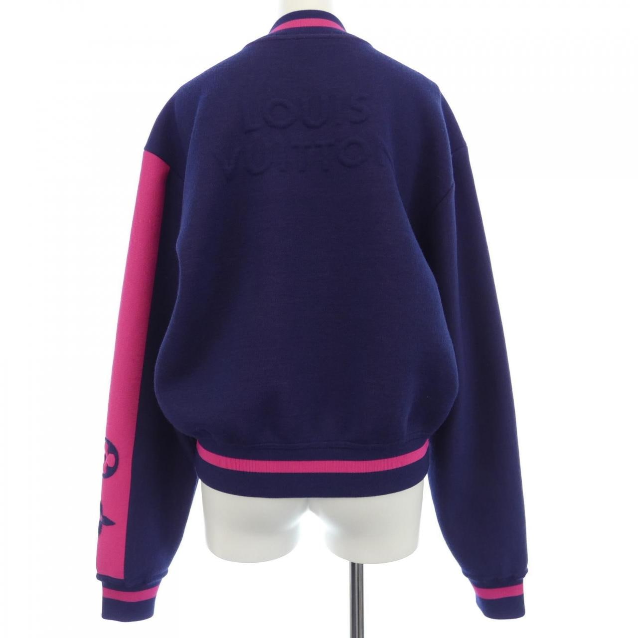 ルイヴィトン LOUIS VUITTON ブロックニットボンバージャケット FNKC04PI5 ブルゾン