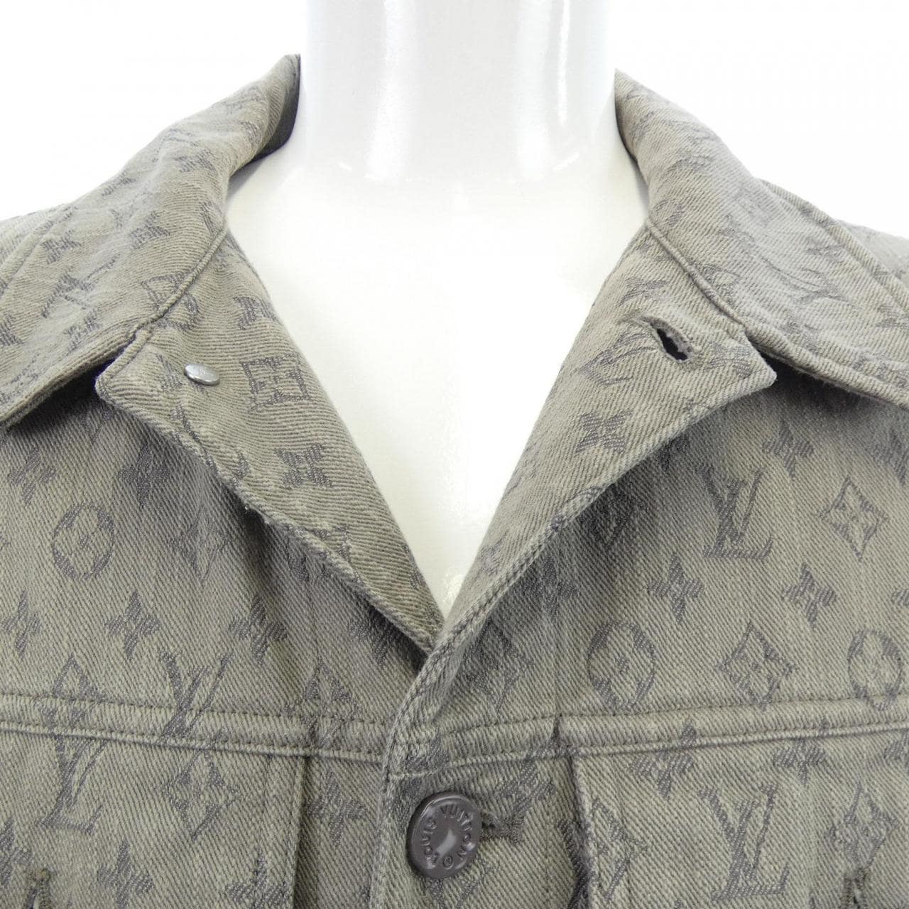 ルイヴィトン LOUIS VUITTON モノグラムデニムジャケット HHA21WQJQ デニムジャケット