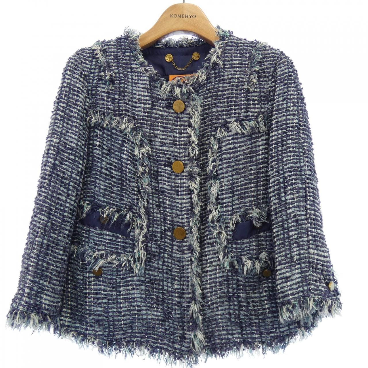 トリーバーチ TORY BURCH ノーカラージャケット