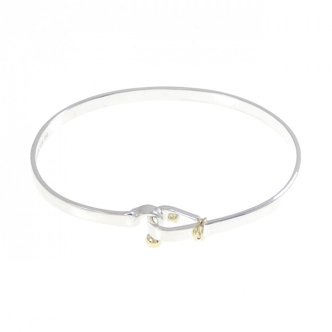 【ヴィンテージ】ティファニー フック&アイ バングル