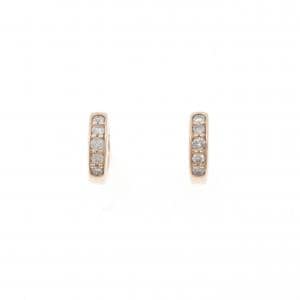K10PG ダイヤモンド ピアス 0.20CT