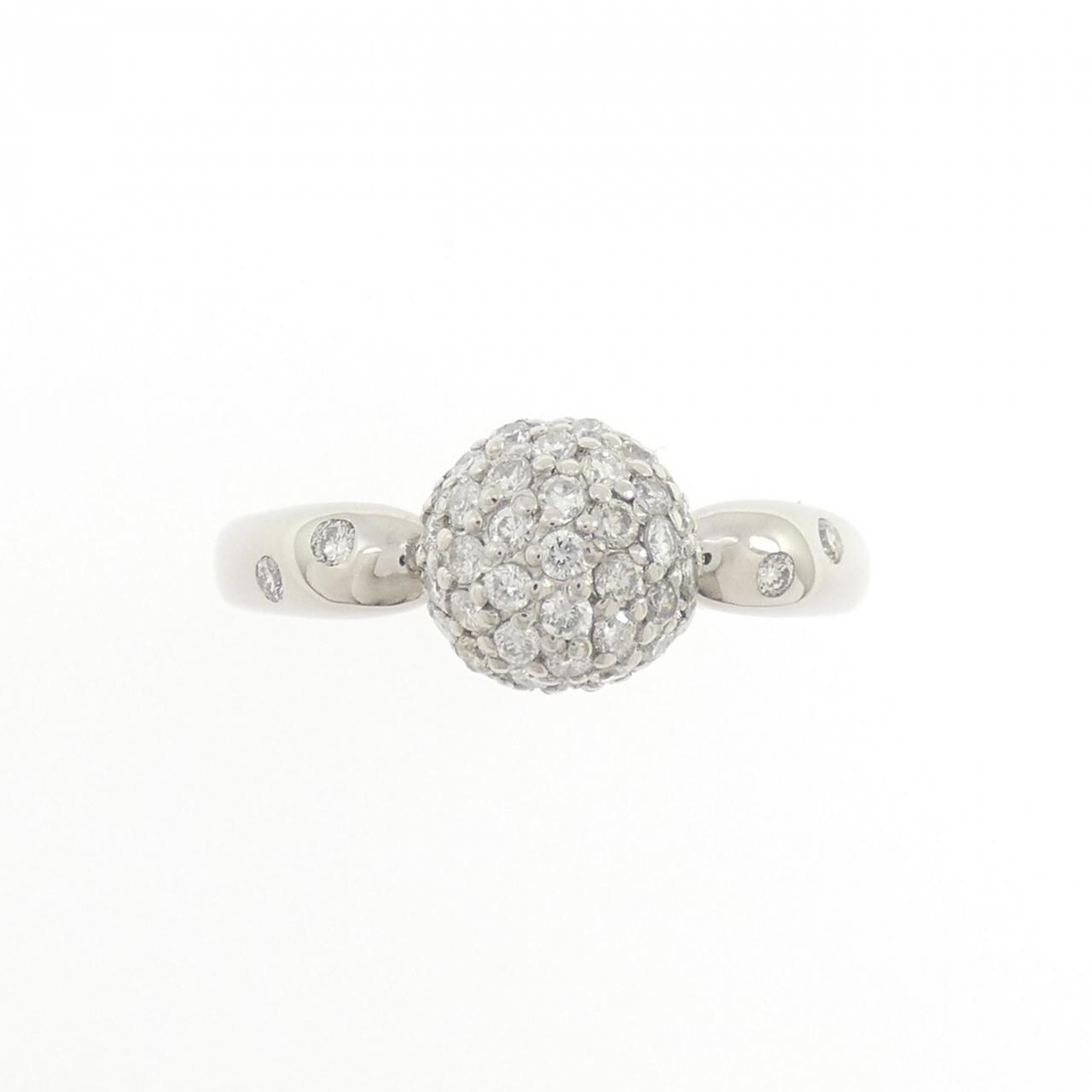 PT900 パヴェ ダイヤモンド リング 0.40CT