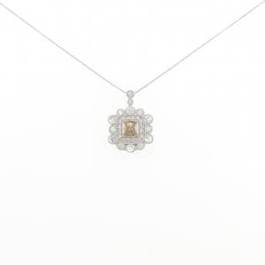 PT950/PT850 ダイヤモンド ネックレス 0.555CT