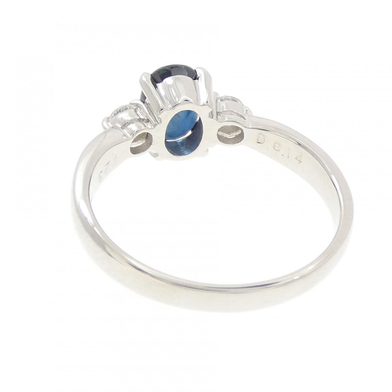 PT900 サファイヤ リング 1.23CT